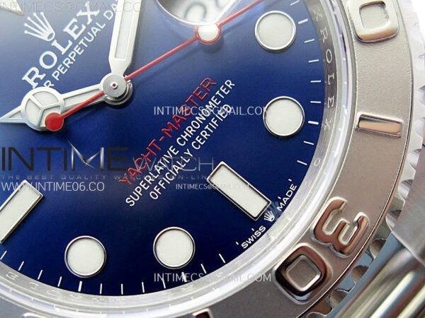 Yacht-Master 126622 904L C+F 1:1 Best Edition Blue Dial on SS Bracelet VR3235 – Bild 6