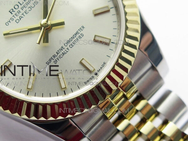 Datejust 31mm 278273 SS/YG BP Best Edition Silver Stick Markers Dial on SS/YG Jubilee Bracelet – Bild 7