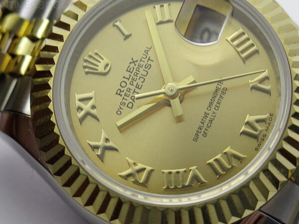 Datejust 28mm 279173 SS/YG BP Best Edition YG Roman Markers Dial on SS/YG Jubilee Bracelet ETA2671 – Bild 6