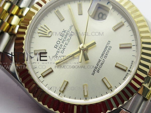 Datejust 31mm 278273 SS/YG BP Best Edition Silver Stick Markers Dial on SS/YG Jubilee Bracelet – Bild 6