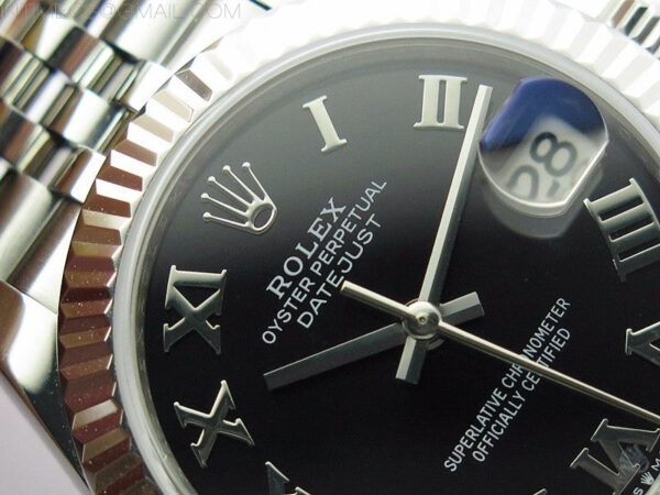 Datejust 31mm 278271 SS BP Best Edition Black Roman Markers Dial on Jubilee Bracelet – Bild 8