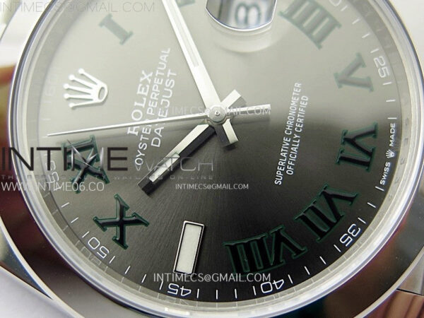 DateJust 41 126300 904L SS VSF 1:1 Best Edition Gray Dial Roman Markers on Jubilee Bracelet VS3235 – Bild 7