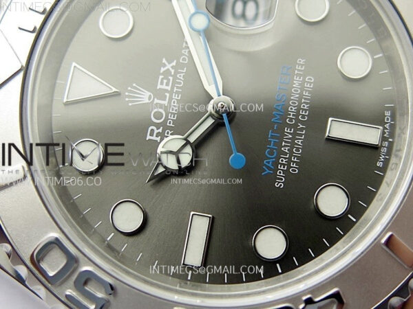 Yacht-Master 116622 904L VSF 1:1 Best Edition Rhodium Dial on SS Bracelet VS3135 – Bild 7