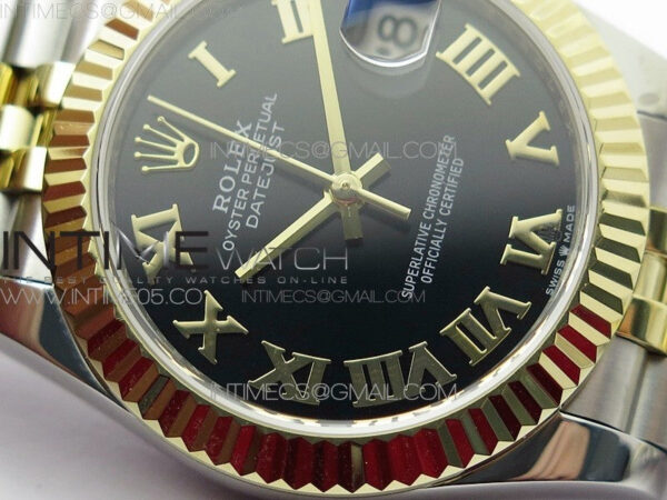 Datejust 31mm 278273 SS/YG BP Best Edition Black Roman Markers Dial on SS/YG Jubilee Bracelet – Bild 7
