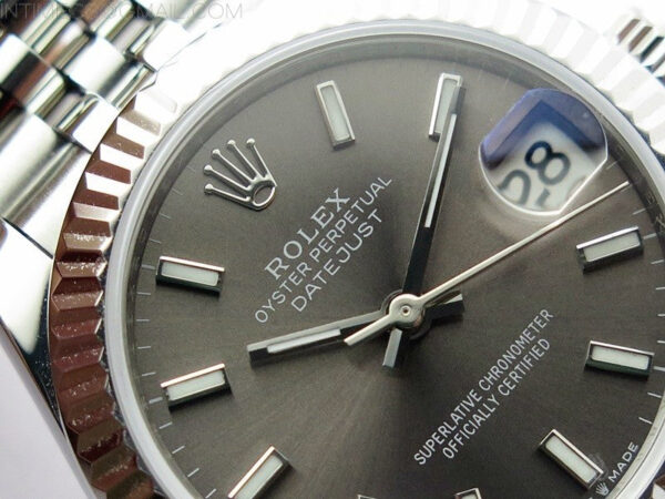 Datejust 31mm 278271 SS BP Best Edition Gray Sticks Markers Dial on Jubilee Bracelet – Bild 7