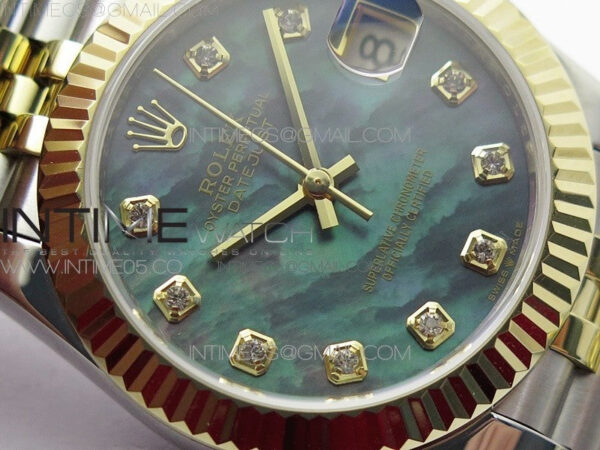 Datejust 31mm 278273 SS/YG BP Best Edition Gray MOP Diamond Markers Dial on SS/YG Jubilee Bracelet – Bild 7