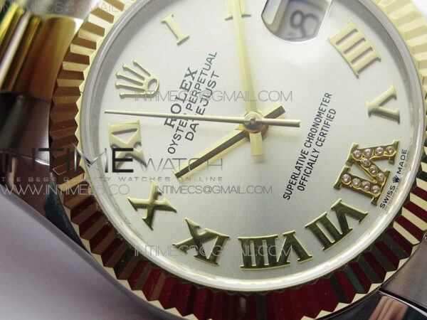 Datejust 31mm 278273 SS/YG BP Best Edition Silver Roman Markers Dial on SS/YG Oyster Bracelet – Bild 7