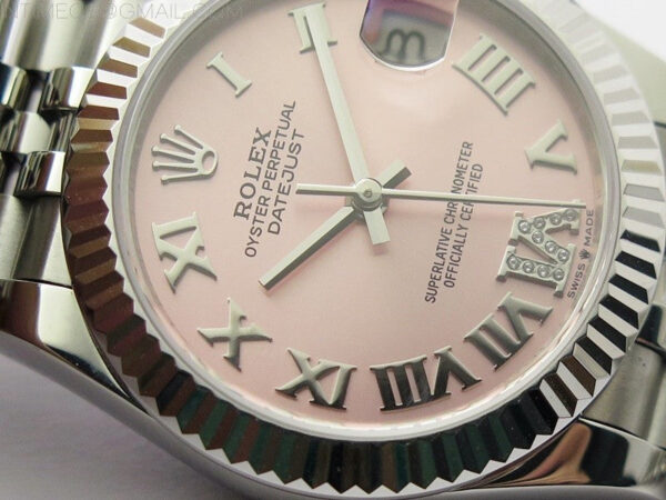 Datejust 31mm 278271 SS BP Best Edition Pink Roman Markers Dial on Jubilee Bracelet – Bild 7