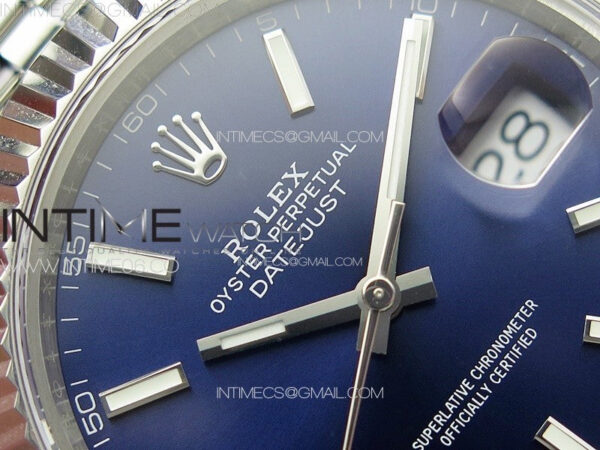 DateJust 41 126334 904L SS GMF 1:1 Best Edition Blue Dial On Jubilee Bracelet VR3235 – Bild 7