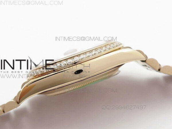 Day-Date 40 RG BP 1:1 Best 228239 RG Diamond Sticks Dial Bezel on SS Bracelet – Bild 7