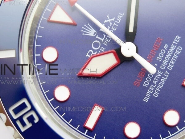 The Rough Matt Diver Sandblast SS GMF Best Edition Blue Dial on SS Bracelet SA3130 – Bild 7