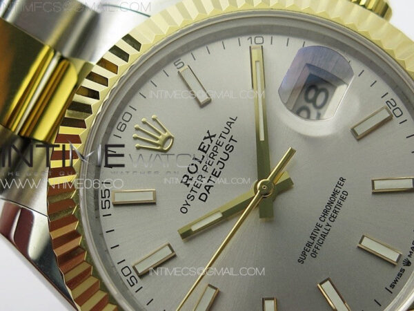 DateJust 41MM 126334 SS/YG APSF 1:1 Best Edition Silver Dial on SS Oyster Bracelet SA3235 – Bild 8