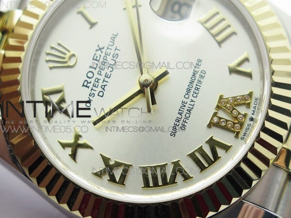 Datejust 31mm 278273 SS/YG BP Best Edition Silver Roman Markers Dial on SS/YG Jubilee Bracelet – Bild 9