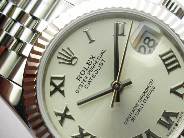 Datejust 31mm 278271 SS BP Best Edition Silver Roman Markers Dial on Jubilee Bracelet – Bild 7