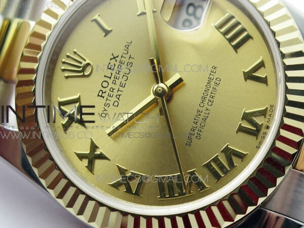 Datejust 31mm 278273 SS/YG BP Best Edition YG Roman Markers Dial on SS/YG Oyster Bracelet – Bild 7