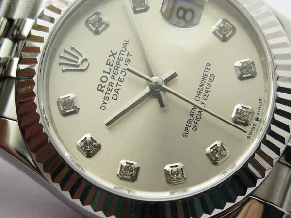 Datejust 31mm 278271 SS BP Best Edition Silver Crystal Markers Dial on Jubilee Bracelet – Bild 7