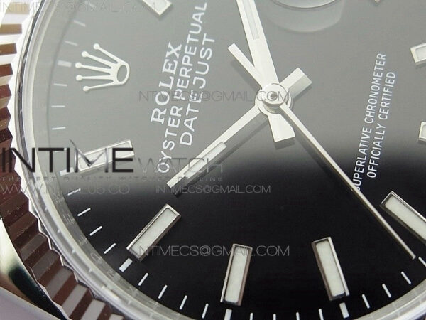 DateJust 36mm 126234 BP 1:1 Best Edition 904L Steel New Version Black Dial on Jubilee Bracelet – Bild 8