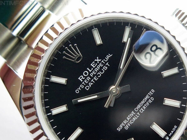 Datejust 31mm 278273 SS BP Best Edition Black Stick Markers Dial on Oyster Bracelet – Bild 7