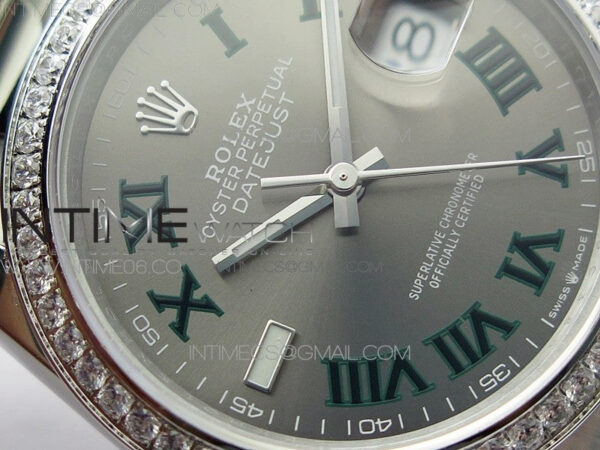 DateJust 36 SS 126234 BP 1:1 Best Edition Gray Dial on Oyster Bracelet – Bild 7