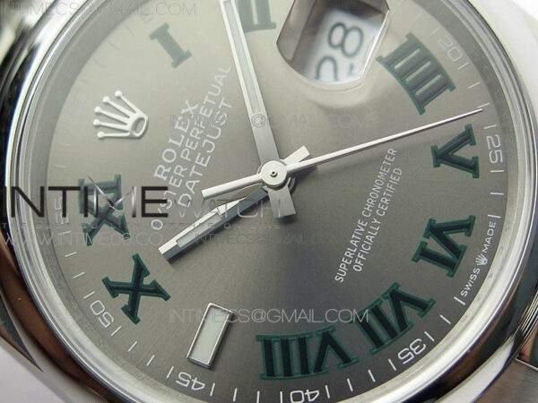 DateJust 36 SS 126200 BP 1:1 Best Edition Gray Dial on Oyster Bracelet – Bild 7