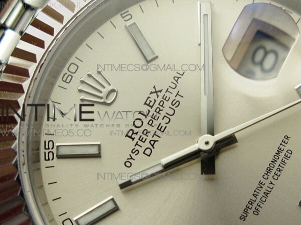 DateJust 41 126334 SS BP 1:1 Best Edition New Version Silver Dial on Jubilee Bracelet – Bild 7