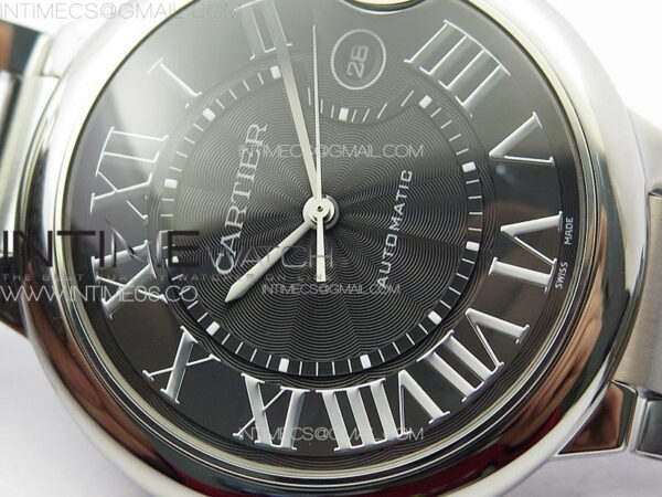 Ballon Bleu 42mm SS K3F 1:1 Best Edition Black Texture Dial on SS Bracelet A2824 – Bild 7