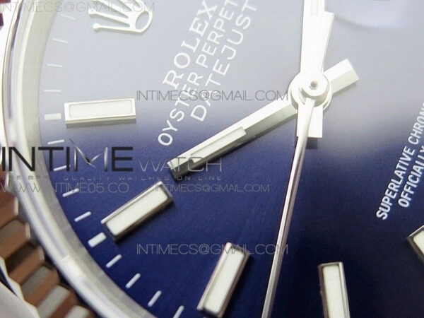 DateJust 36mm 126234 BP 1:1 Best Edition 904L Steel New Version Blue Dial on Jubilee Bracelet – Bild 7