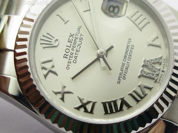 Datejust 31mm 278273 SS BP Best Edition Silver Roman Markers Dial on Oyster Bracelet – Bild 8