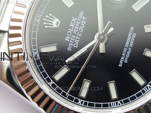 Datejust 31mm 278275 SS BP Best Edition Black Stick Markers Dial on SS President Bracelet – Bild 8