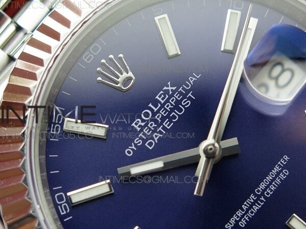 DateJust 41 126334 SS BP 1:1 Best Edition New Version Blue Dial on Jubilee Bracelet – Bild 6