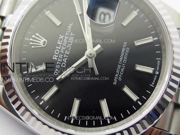 DateJust 36 SS 126234 VSF 1:1 Best Edition 904L Steel Black Dial on Jubilee Bracelet VS3235 – Bild 7