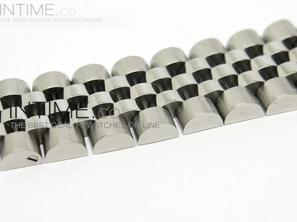 DateJust 116234 SS Blue Textured Dial Diamond Markers on SS Bracelet SA3135 – Bild 7