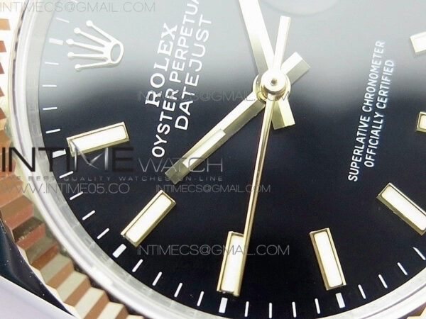 DateJust 36mm 126234 BP 1:1 Best Edition 904L Steel/YG New Version Black Dial on Jubilee Bracelet – Bild 7