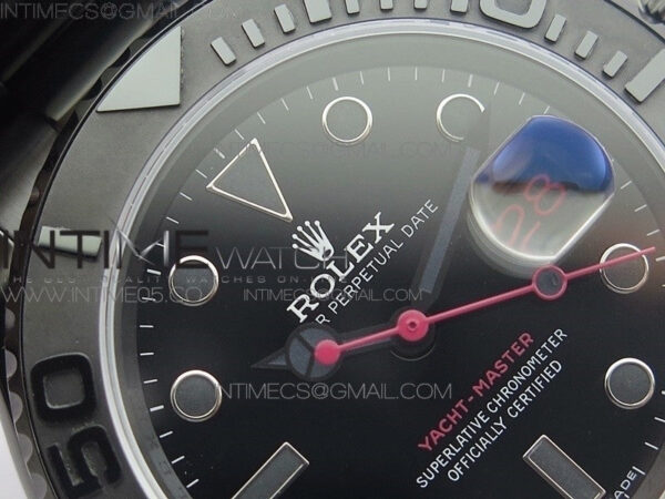 Yacht-Master 116622 DLC VRF Best Edition Black Dial on DLC Bracelet VR3135 – Bild 7
