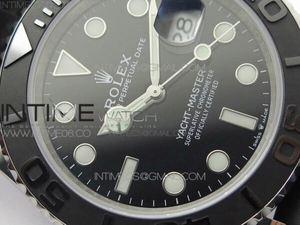 Yacht-Master 42mm 226659 3EF 1:1 Best Edition 3D Black Ceramic Bezel on Black Rubber Strap VS3235 – Bild 8