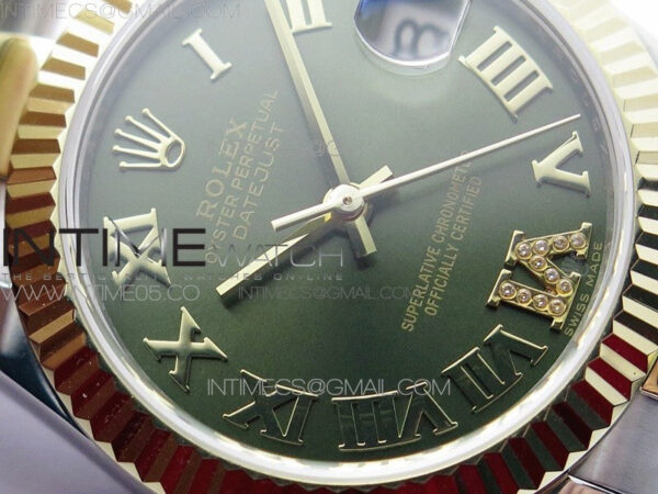 Datejust 31mm 278273 SS/YG BP Best Edition Brown Roman Markers Dial on SS/YG Oyster Bracelet – Bild 7