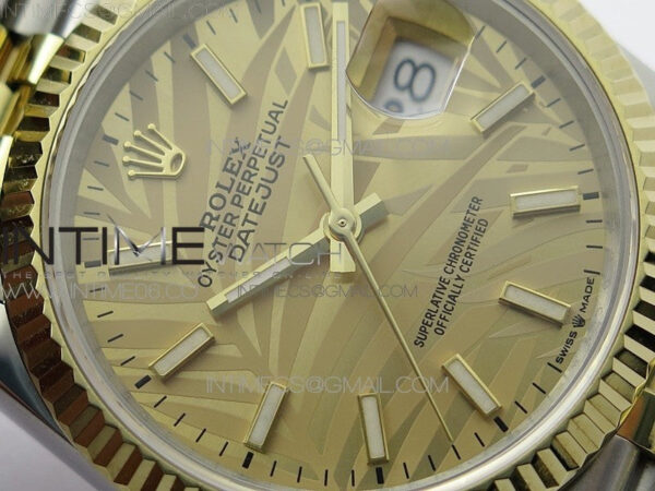 DateJust 36 SS/YG 126233 JDF 1:1 Best Edition New YG Dial on Jubilee Bracelet – Bild 8