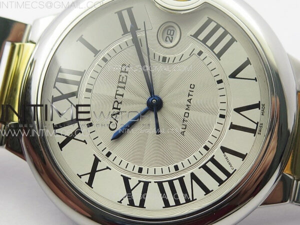 Ballon Bleu 42mm SS/YG K3F 1:1 Best Edition White Texture Dial on SS Bracelet A2824 – Bild 7