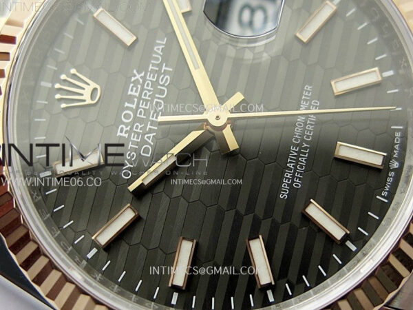 Cellini 50535 Moonphase RG GMF Best Edition White Dial on Brown Leather Strap A3195 V2 – Bild 7