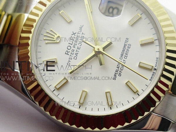 Datejust 31mm 278273 SS/YG BP Best Edition White Stick Markers Dial on SS/YG Oyster Bracelet – Bild 7