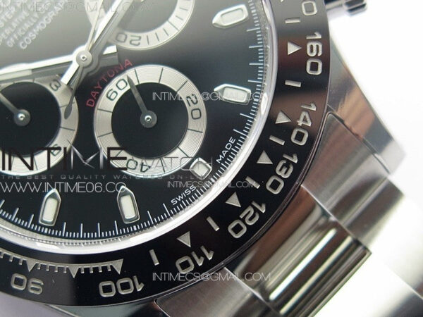 Daytona 116500 Clean 1:1 Best Edition 904L SS Case and Bracelet Black Dial SA4130 – Bild 7