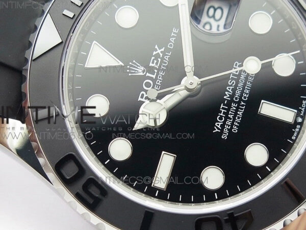Yacht-Master 42mm 226659 VSF 1:1 Best Edition 3D Black Ceramic Bezel on Black Rubber Strap VS3235 – Bild 6