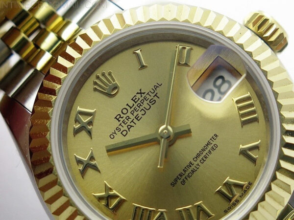 Datejust 28mm 279173 SS/YG BP Best Edition YG Roman Markers Dial on SS/YG Jubilee Bracelet ETA2671 – Bild 7