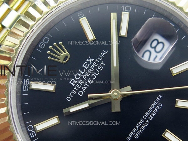 DateJust 41 126333 904L SS/YG GMF 1:1 Best Edition Black Dial On Jubilee Bracelet VR3235 – Bild 7