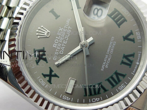 DateJust 36 SS 126234 BP 1:1 Best Edition Gray Dial on Jubilee Bracelet – Bild 7