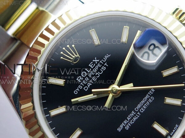 Datejust 31mm 278273 SS/YG BP Best Edition Black Stick Markers Dial on SS/YG Oyster Bracelet – Bild 9