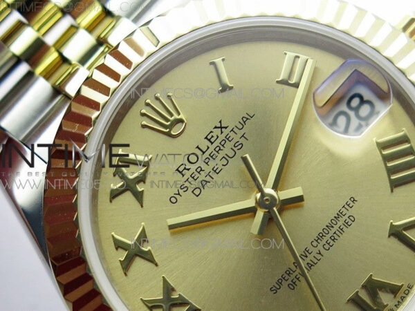 Datejust 31mm 278273 SS/YG BP Best Edition YG Roman Markers Dial on SS/YG Jubilee Bracelet – Bild 7