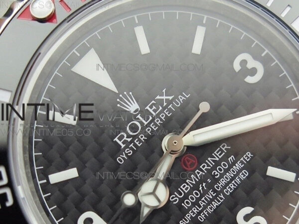 The Rough Matt Carbon Sandblast SS GMF Best Edition Carbon Dial on SS Bracelet SA3130 – Bild 14