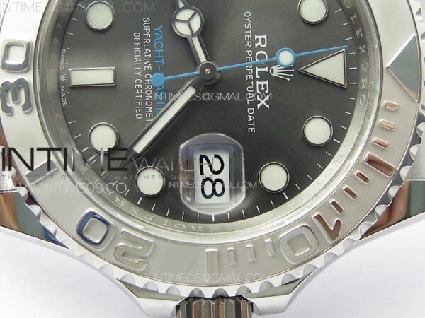 Yacht-Master 126622 904L Steel Clean F 1:1 Best Edition Rhodium Dial on SS Bracelet VR3235 – Bild 8