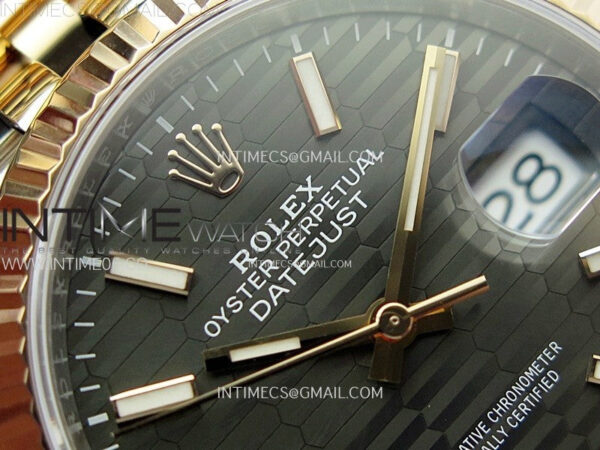 Cellini 50535 Moonphase RG GMF Best Edition White Dial on Brown Leather Strap A3195 V2 – Bild 8